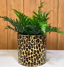 Planter: Sourpuss Leopard