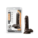 Dr Skin + 6" Posable Dong-Chocolate