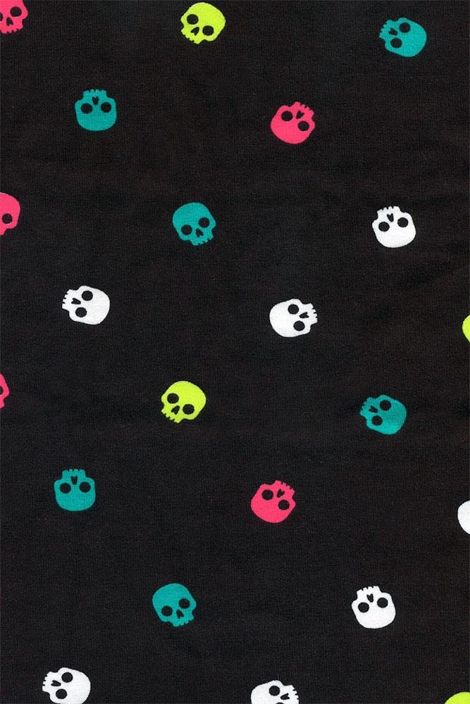 Sourpuss Multi Skulls Dress-Extra Large