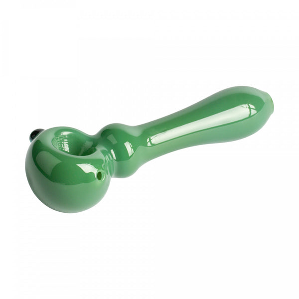 Pipe: Redeye Knuckle with Marbles-Jade Green