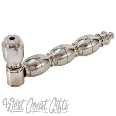 Pipe: Metal with Triple Chamber