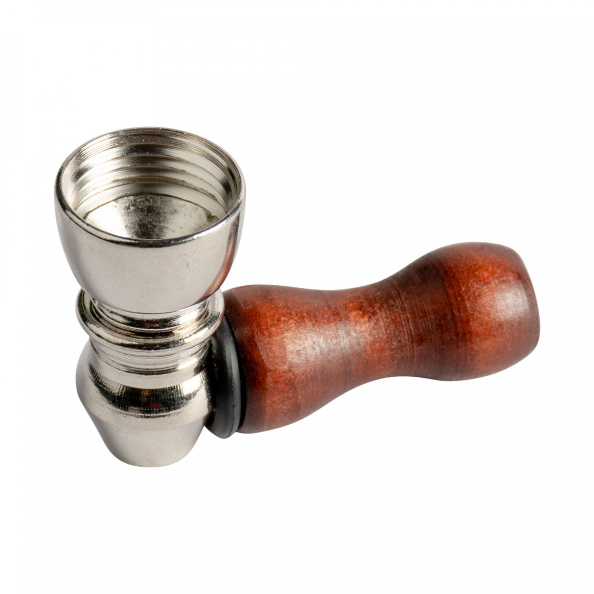 Pipe: Metal with Wood Handle-Mini