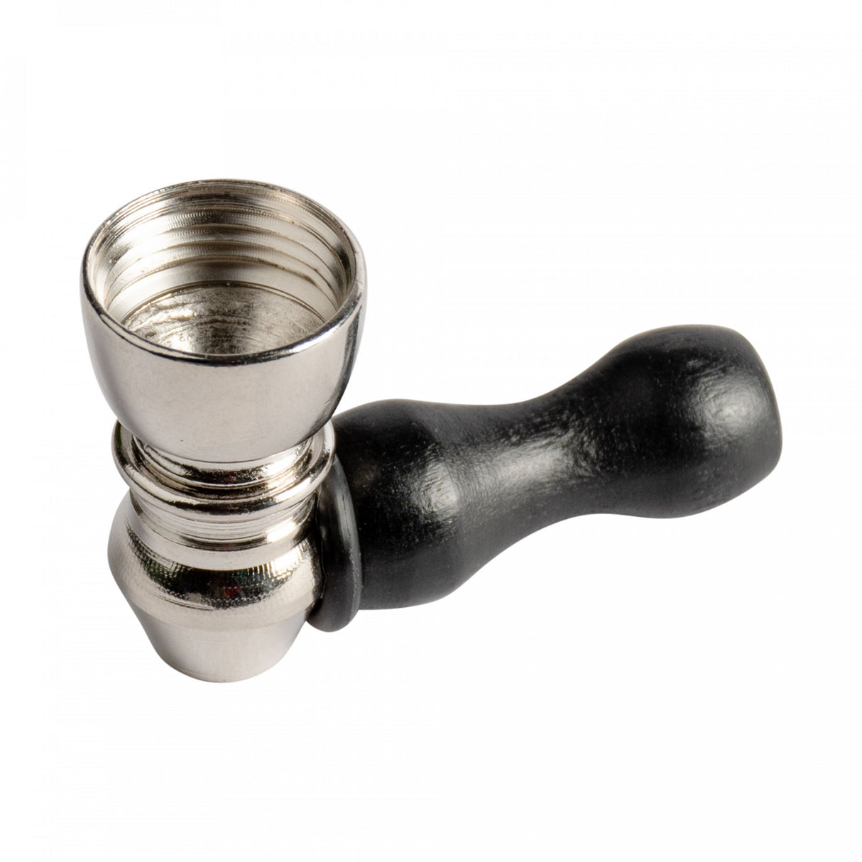 Pipe: Metal with Wood Handle-Mini