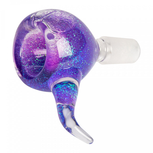Bowl: 14mm Sparkle Liquid-Purple