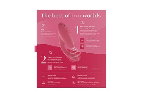 Womanizer DUO-Raspberry