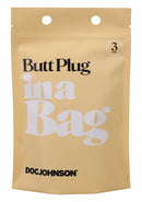 Butt Plug in a Bag 3"-Black